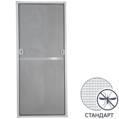 Москитная сетка белая 120x74 см к окну ПВХ 130x80 см