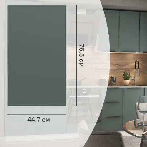 Фасад кухонного шкафа Инта 44.7x76.5 см KONSENSA МДФ цвет зеленый