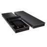 Конвектор внутрипольный Royal Thermo ATRIUM TURBO-90/400/2000-DG-U-BL