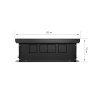 Конвектор внутрипольный Royal Thermo ATRIUM TURBO-110/300/1500-DG-U-NA