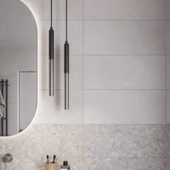 Настенная плитка Gracia Ceramica Браво 01 25x60 см 1.2 м² цвет серый