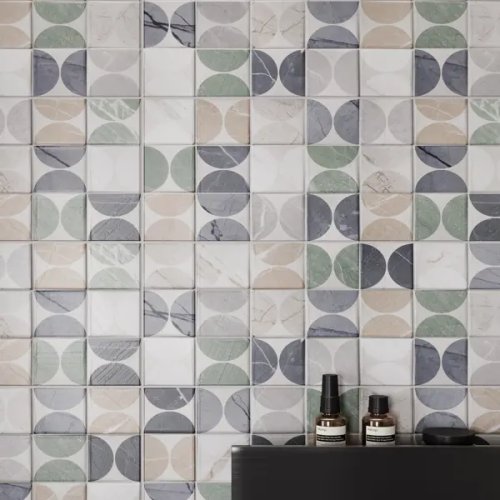 Настенная плитка Gracia Ceramica Тайм 02 25x60 см 1.2 м² цвет разноцветный