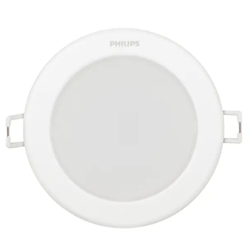 Светильник точечный светодиодный встраиваемый Philips LED6 под отверстие 90 мм 1 м² нейтральный белый свет, цвет белый