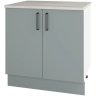 Кухонный шкаф напольный Неман 80x86x56 см ЛДСП цвет зеленый