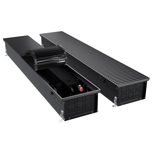 Конвектор внутрипольный Royal Thermo ATRIUM TURBO-150/250/1900-DG-U-BL