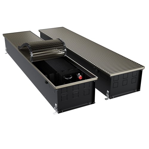 Конвектор внутрипольный Royal Thermo ATRIUM TURBO-190/300/2400-DG-U-DB