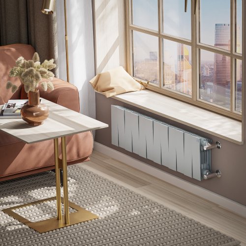 Радиатор Royal Thermo PianoForte 200 /Silver Satin - 12 секц.