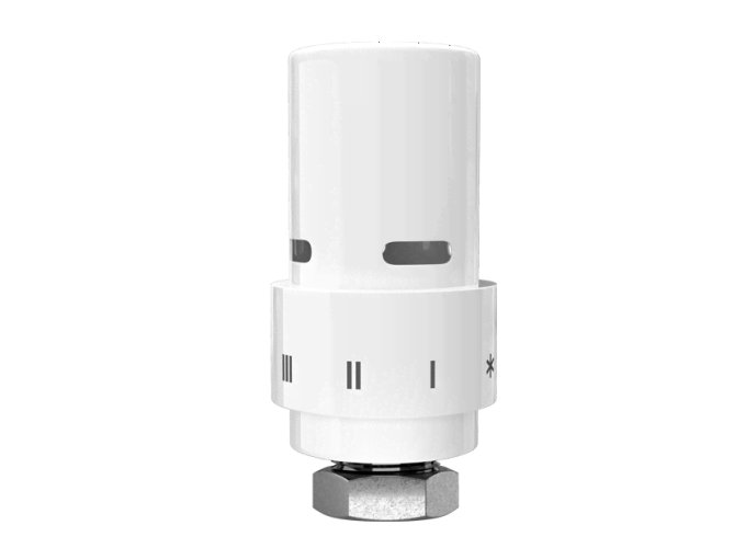 Термоголовка жидкостная Royal Thermo Design М30х1,5 (белый) RTE 07.0004M