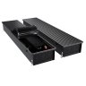 Конвектор внутрипольный Royal Thermo ATRIUM TURBO-150/300/3000-DG-U-BL