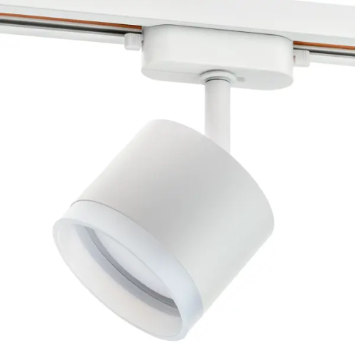 Трековый светильник спот поворотный Ritter Artline 85x70мм под лампу GX53 до 4м² металл/пластик цвет белый