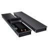 Конвектор внутрипольный Royal Thermo ATRIUM TURBO-90/300/1700-DG-U-BL