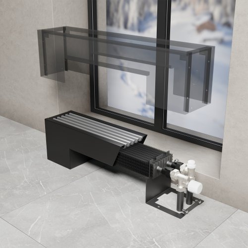 Конвектор напольный Royal Thermo STEP-130/130/700-2-N-SS-LG-NA