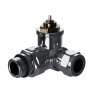 Набор термостатический трехосевой Royal Thermo Design Pro 15мм М30х1,5 (Хром)