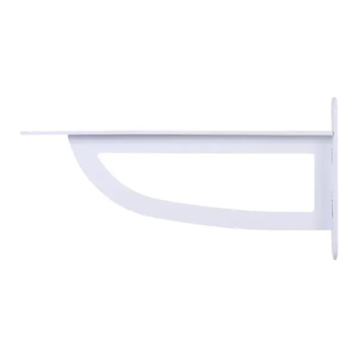 Кронштейн Larvij D-Wall 23x12 см сталь нагрузка до 50 кг цвет белый