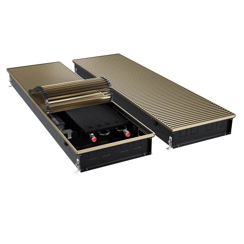 Конвектор внутрипольный Royal Thermo ATRIUM TURBO-110/400/1800-DG-U-AU
