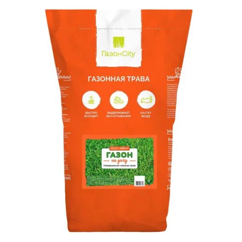 Семена газона ГазонCity Газон на дачу 12 кг