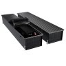 Конвектор внутрипольный Royal Thermo ATRIUM TURBO-190/300/2400-DG-U-BL