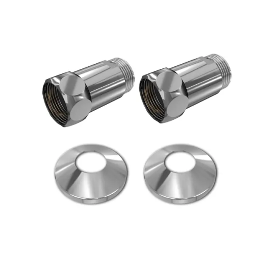 Комплект соединителей для полотенцесушителя 3/4"х1/2" латунь 2 шт.