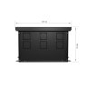 Конвектор внутрипольный Royal Thermo ATRIUM TURBO-190/300/1200-DG-U-LB