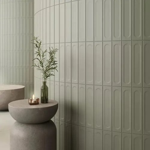 Настенная плитка Kerama Marazzi Медина 2 6x28.5 см 0.82 м2 матовая цвет зеленый
