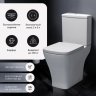 Унитаз-компакт AM.PM Struktura Flash Clean универсальный выпуск двойной слив цвет белый