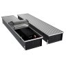Конвектор внутрипольный Royal Thermo ATRIUM TURBO-150/300/2700-DG-U-NA