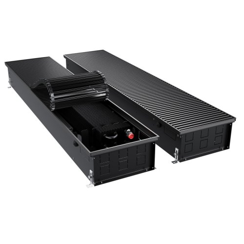 Конвектор внутрипольный Royal Thermo ATRIUM TURBO-150/300/1700-DG-U-BL
