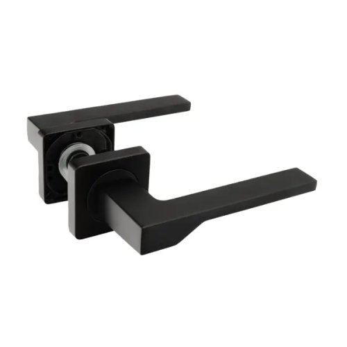 Дверная ручка на розетке Edson EDS-26-QR1 без запирания цвет черный