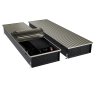 Конвектор внутрипольный Royal Thermo ATRIUM TURBO-150/400/1300-DG-U-LB