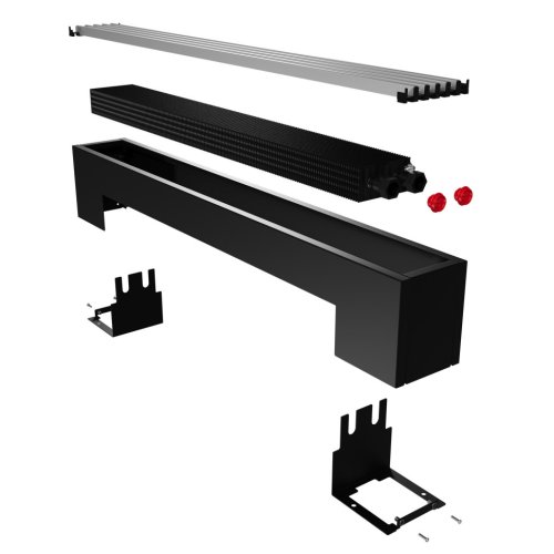 Конвектор напольный Royal Thermo STEP-180/180/1100-3-N-SS-LG-NA