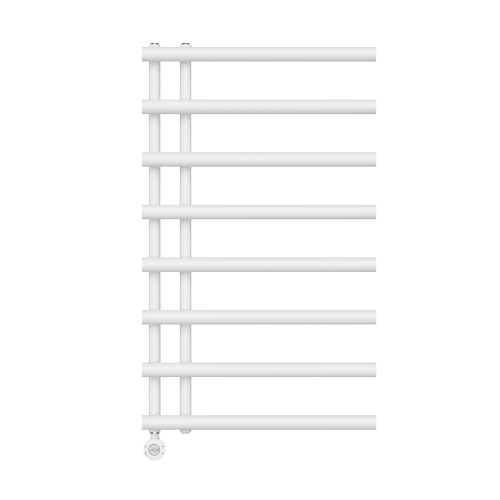 Полотенцесушитель электрический Primoclima RIDGE 1000*600, 8 трубок 400W, Белый