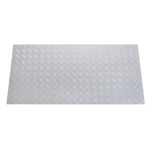 Лист рифленый квинтет АМг2 2x600x1200 мм, алюминий