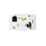 Котел газовый Navien Deluxe ONE-35K настенный, 1 конт., закр.кам.сгор.