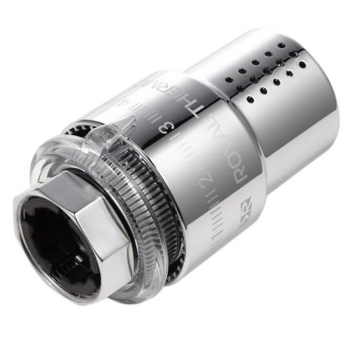 Термоголовка жидкостная Royal Thermo Design М30х1,5 (хром) RTO 07.0010